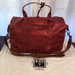 FRYE Campus Overnight Duffle Bag, Saddle